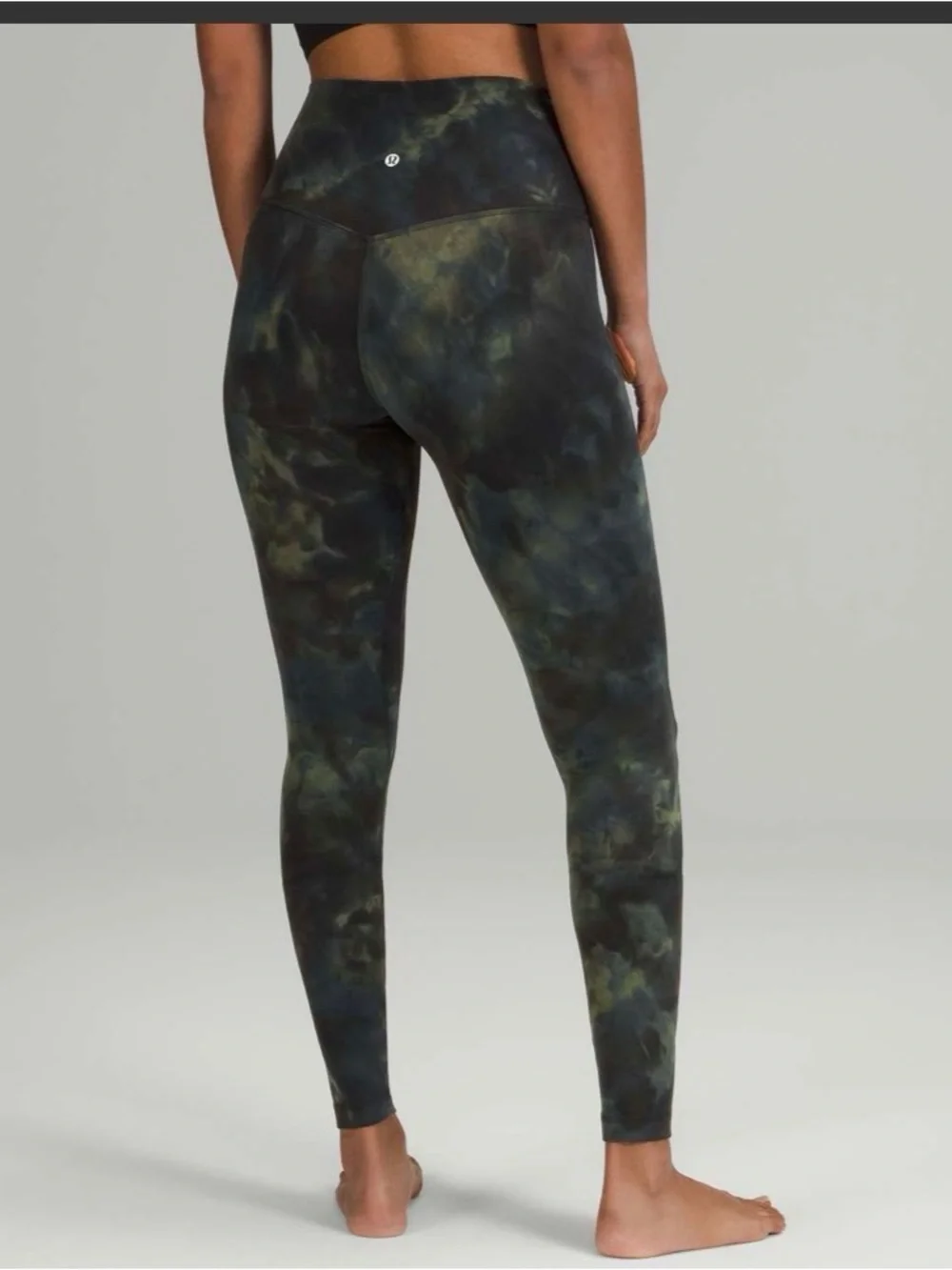 Lululemon Align High-Rise Size 10 Diamond Dye
Graphite Bronze Grey, Green 25” - Picture 4 of 9